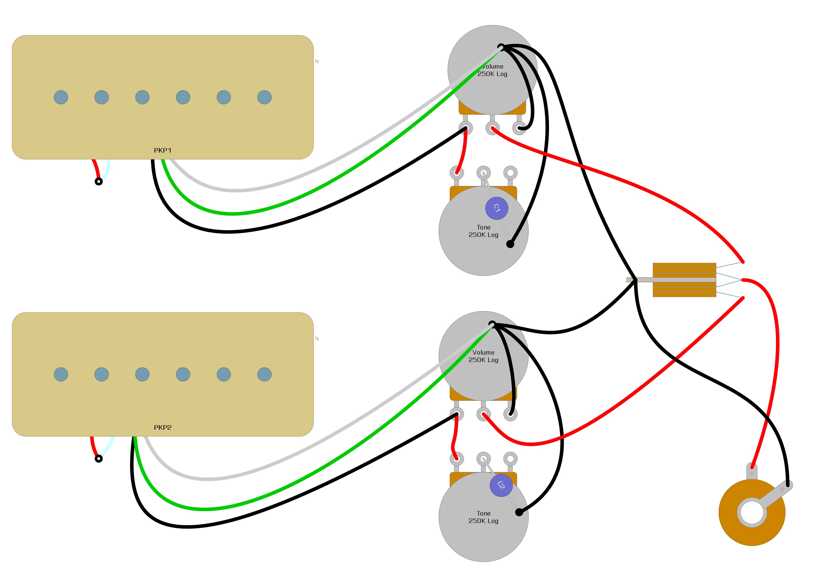 Gibson P90 Wiring Diagrams - Wiring Diagram