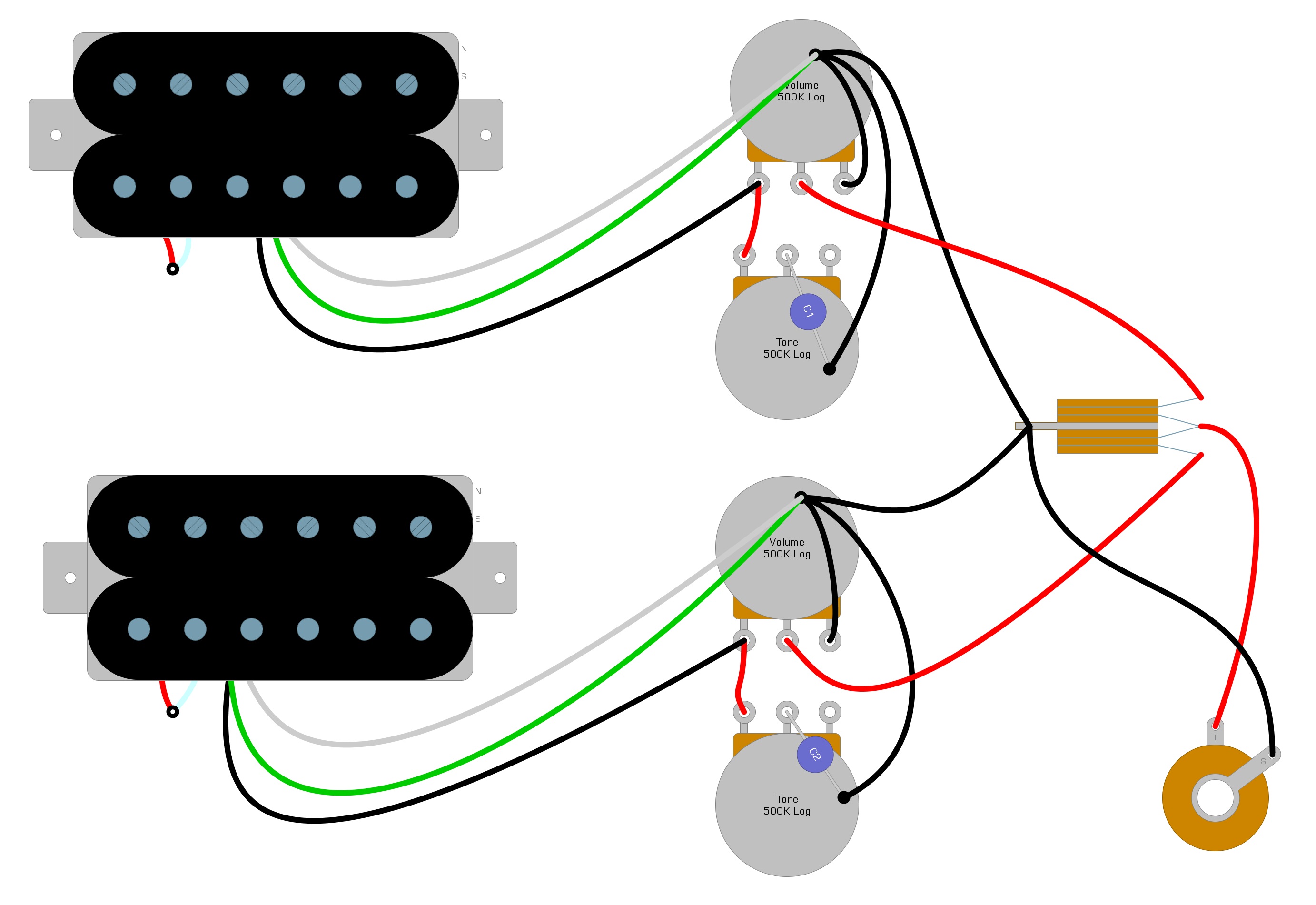 changing humbucker pickups