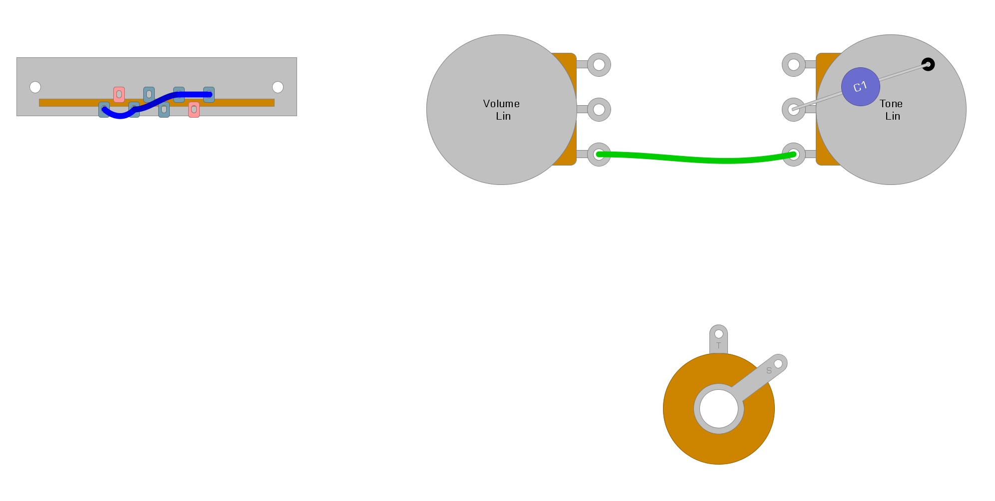 Stock Telecaster Wiring Diagram – Humbucker Soup