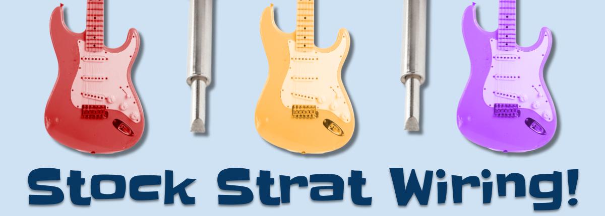 stock Stratocaster wiring